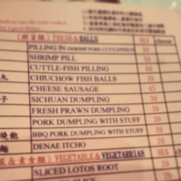 Hmm dumplings that come with 'stuff'