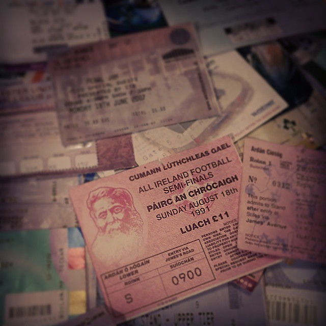 24years of ticket stubs...