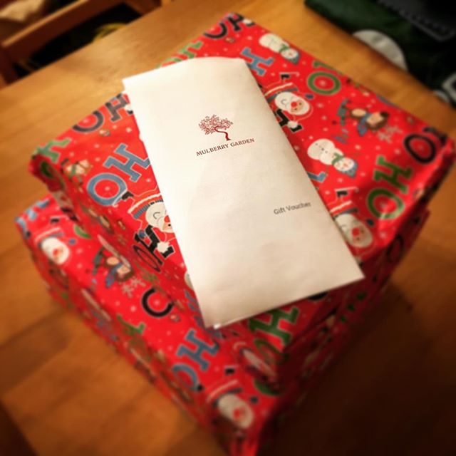 Presents wrapped - that's me all sorted