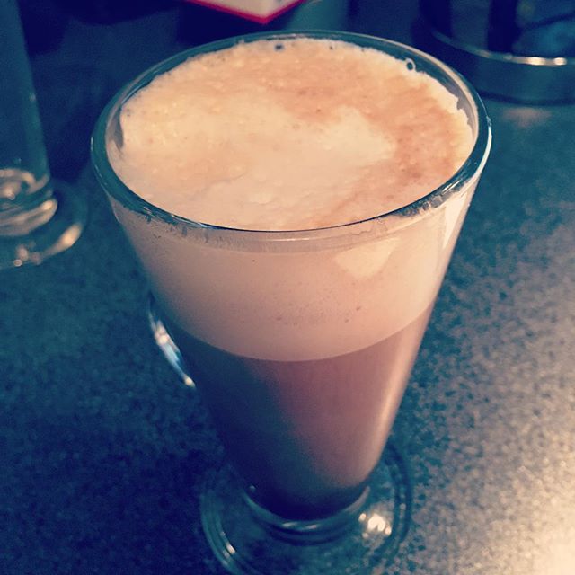 My Guinness inspired latte