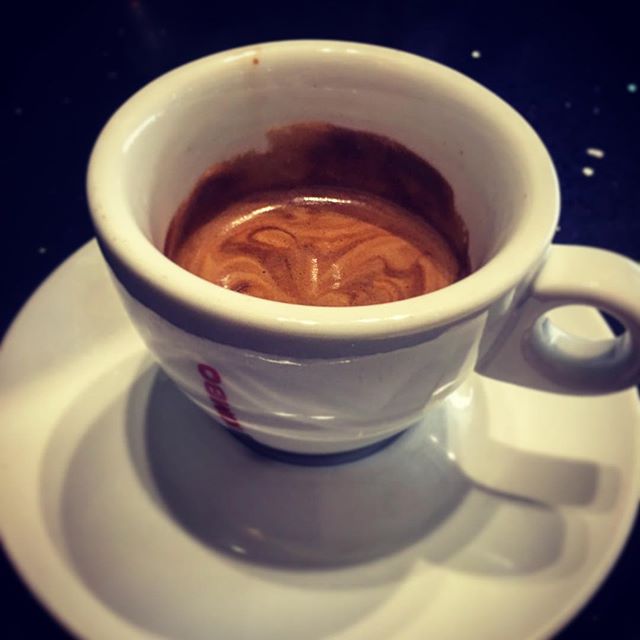 Nothing like a double espresso to kick start the day!