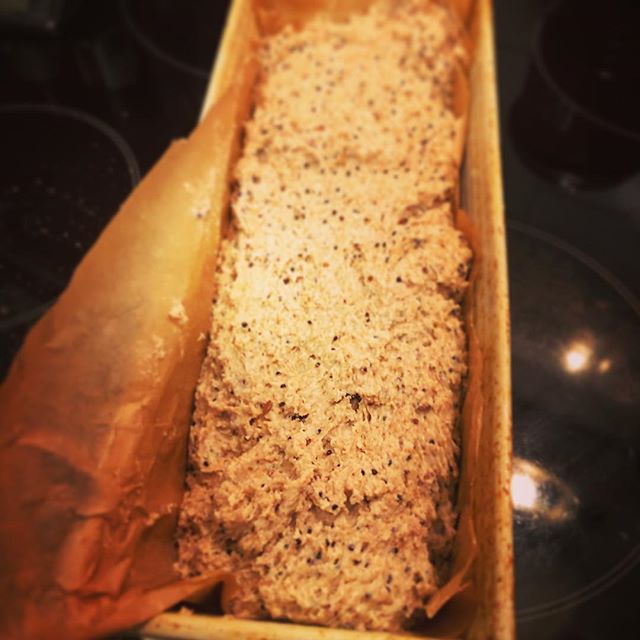 First attempt at bread making. Chia seeds and quinoa flake infused...