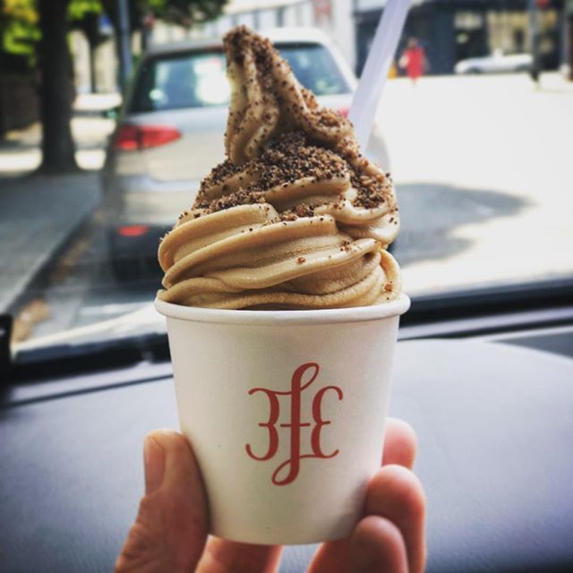 3fe’s soft serve! A thing of beauty and total nyomage!!