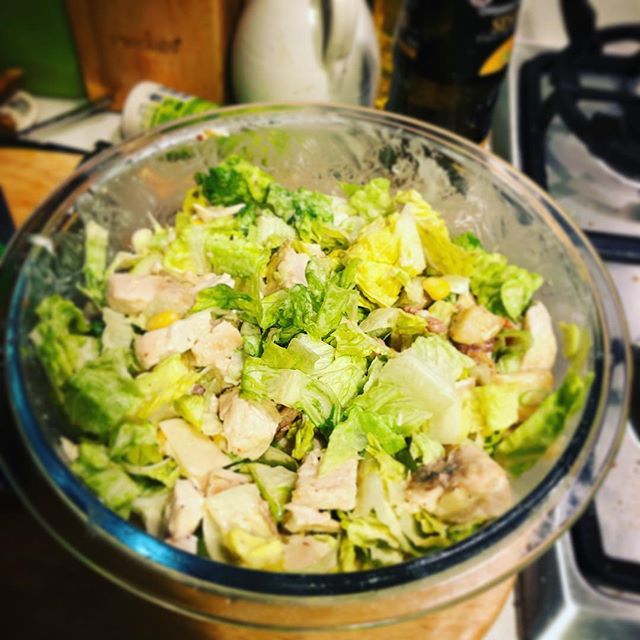 Caesar salad ala deco