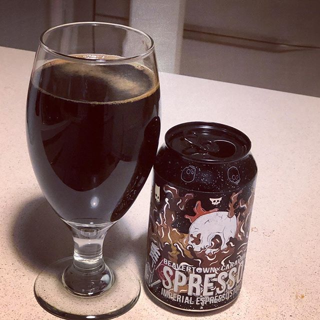 Espresso stout from beavertown