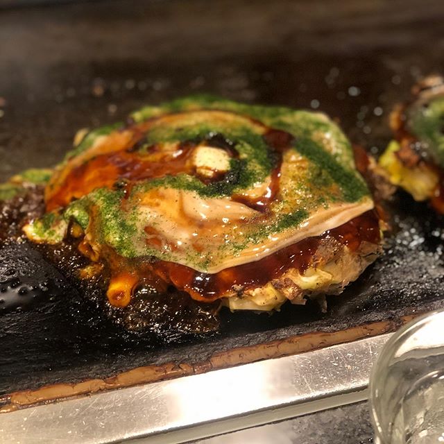 More Okonomiyaki!! This time Michelin recommended