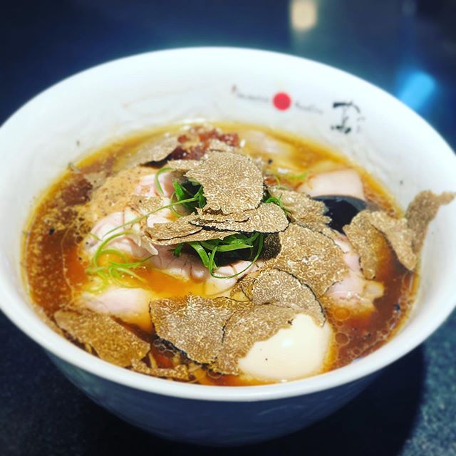 Truffle soy ramen!!