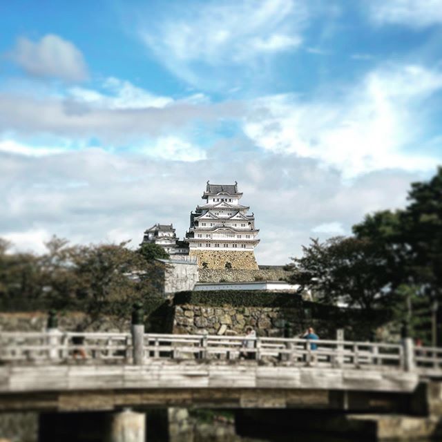 Himeji castle - used in both “You only live twice” & “The Last Samurai”