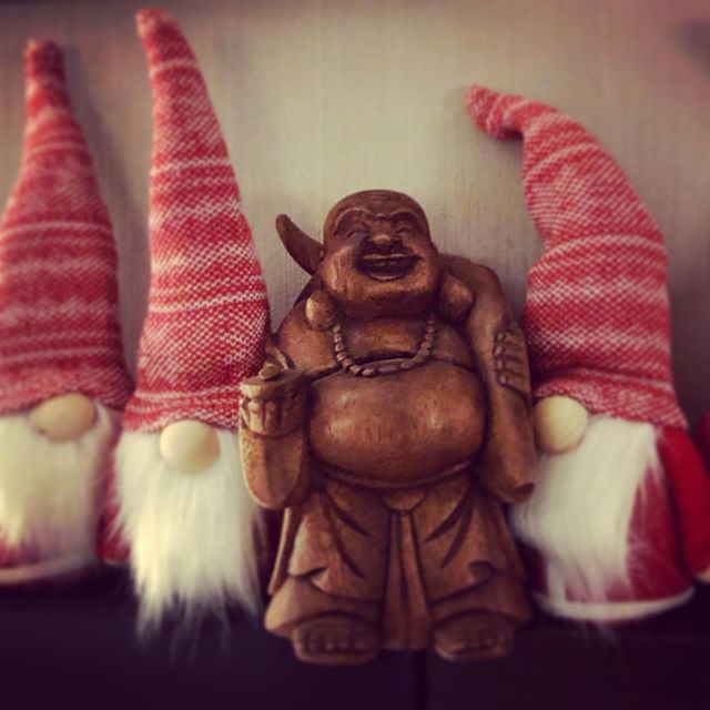 Forget elf on a shelf - Buddha and his gnomes is where it’s at now