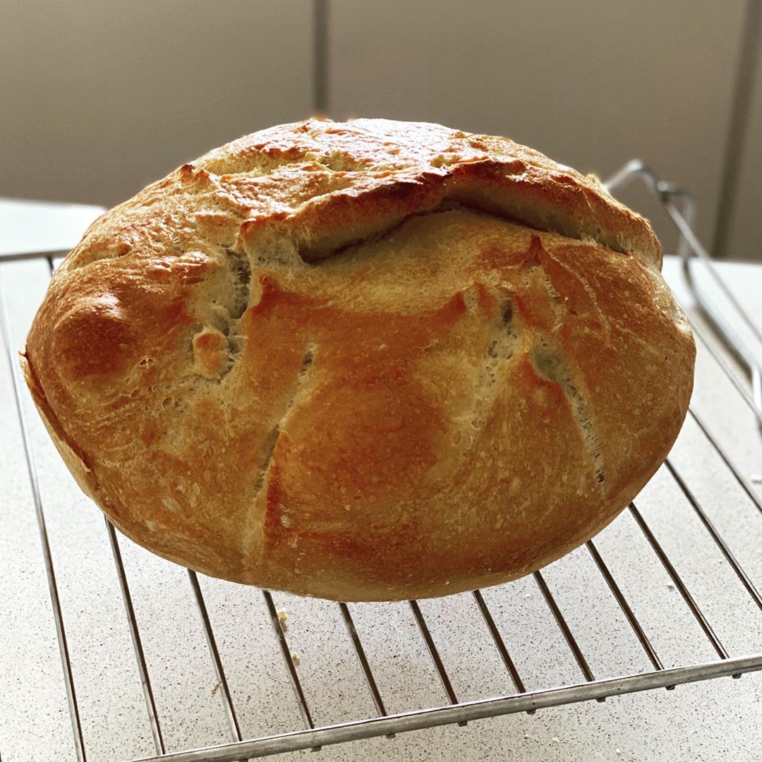 My fake sourdough tis looking mighty!