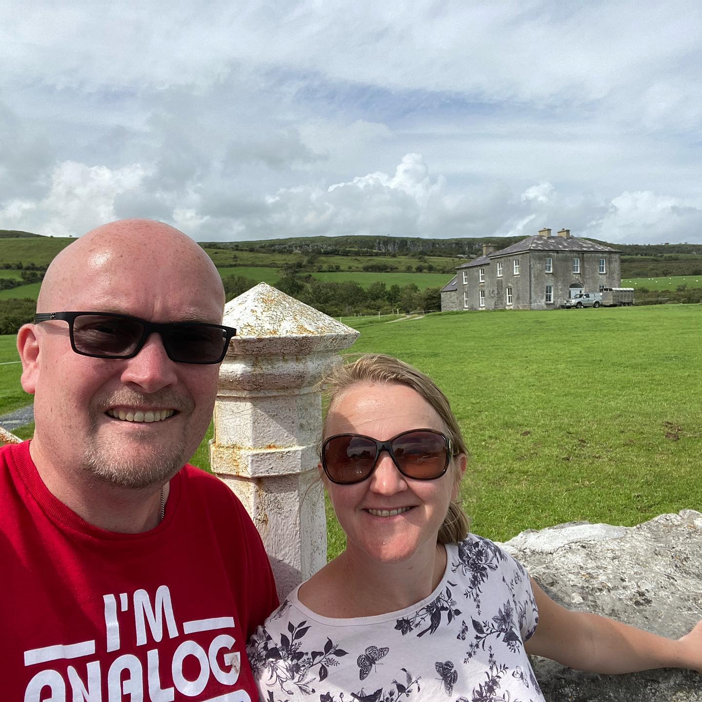 Time for a spot of tea at the most popular tourist attraction in the burren!