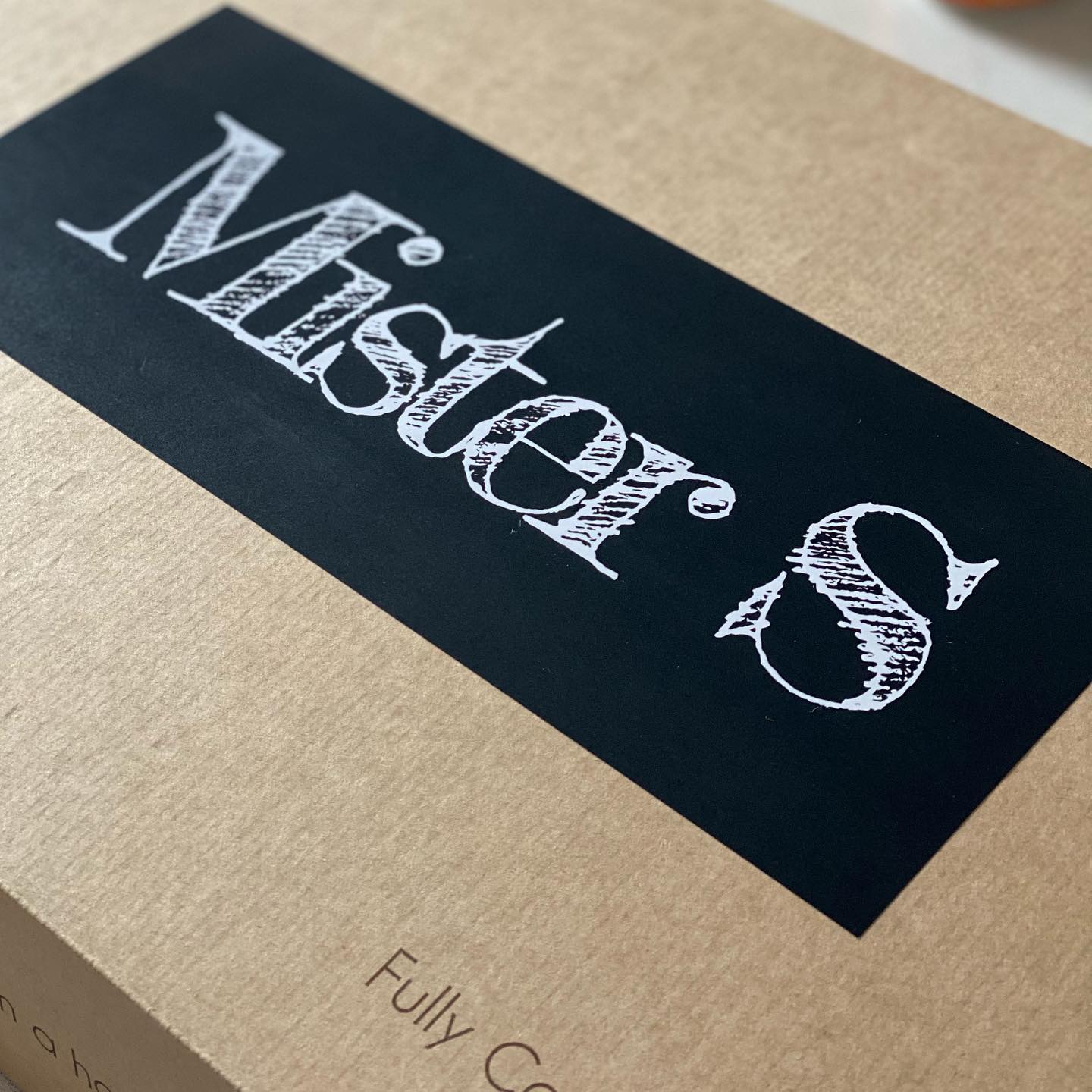 Tonight’s dinner from @mister_s_dublin has arrived.