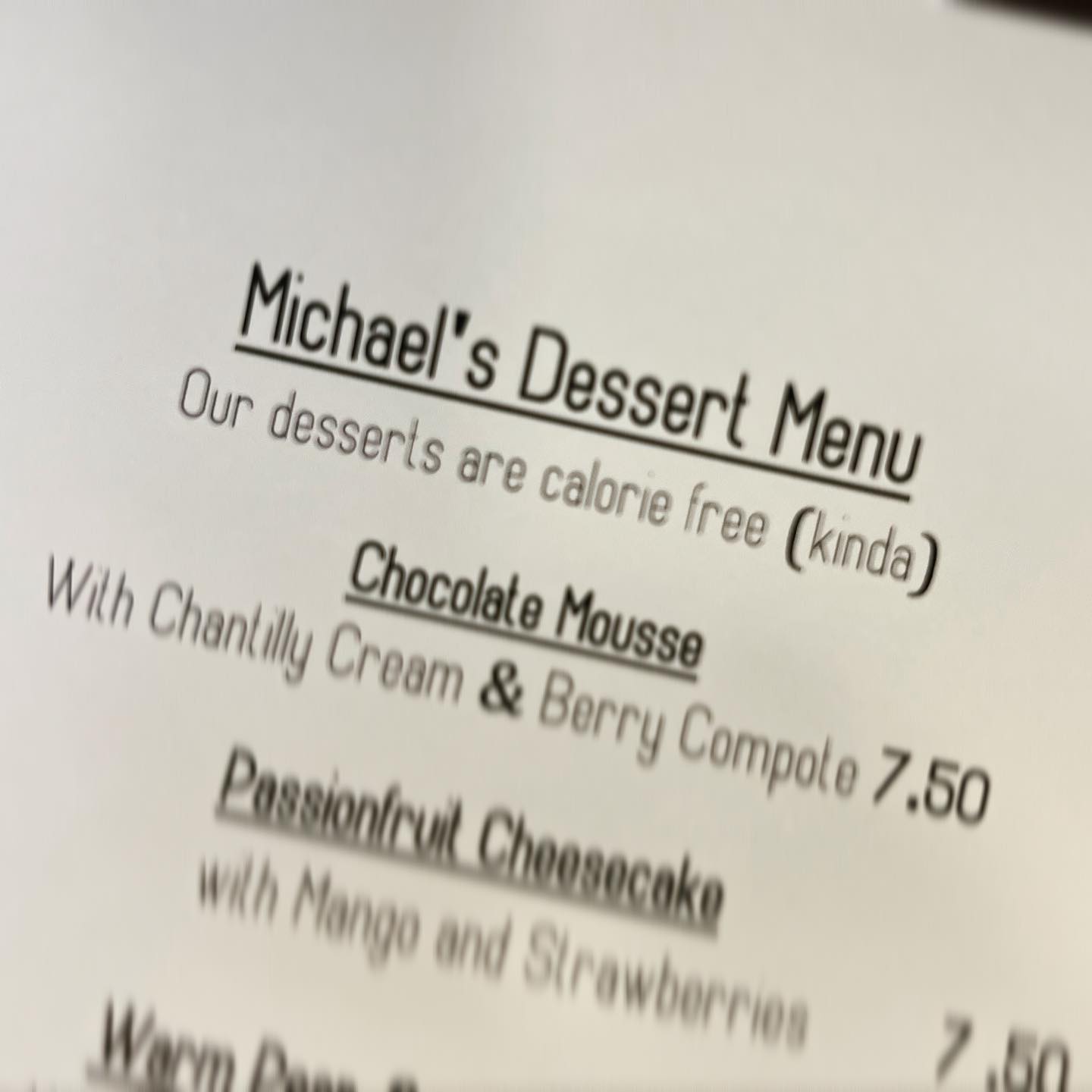 Woohoo no calorie desserts… that also mean they are sugar free!?