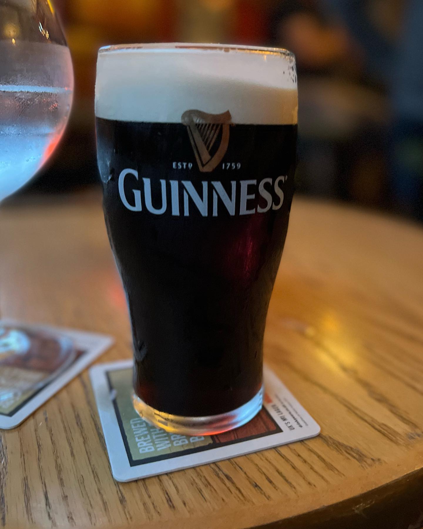 Friday night pints…