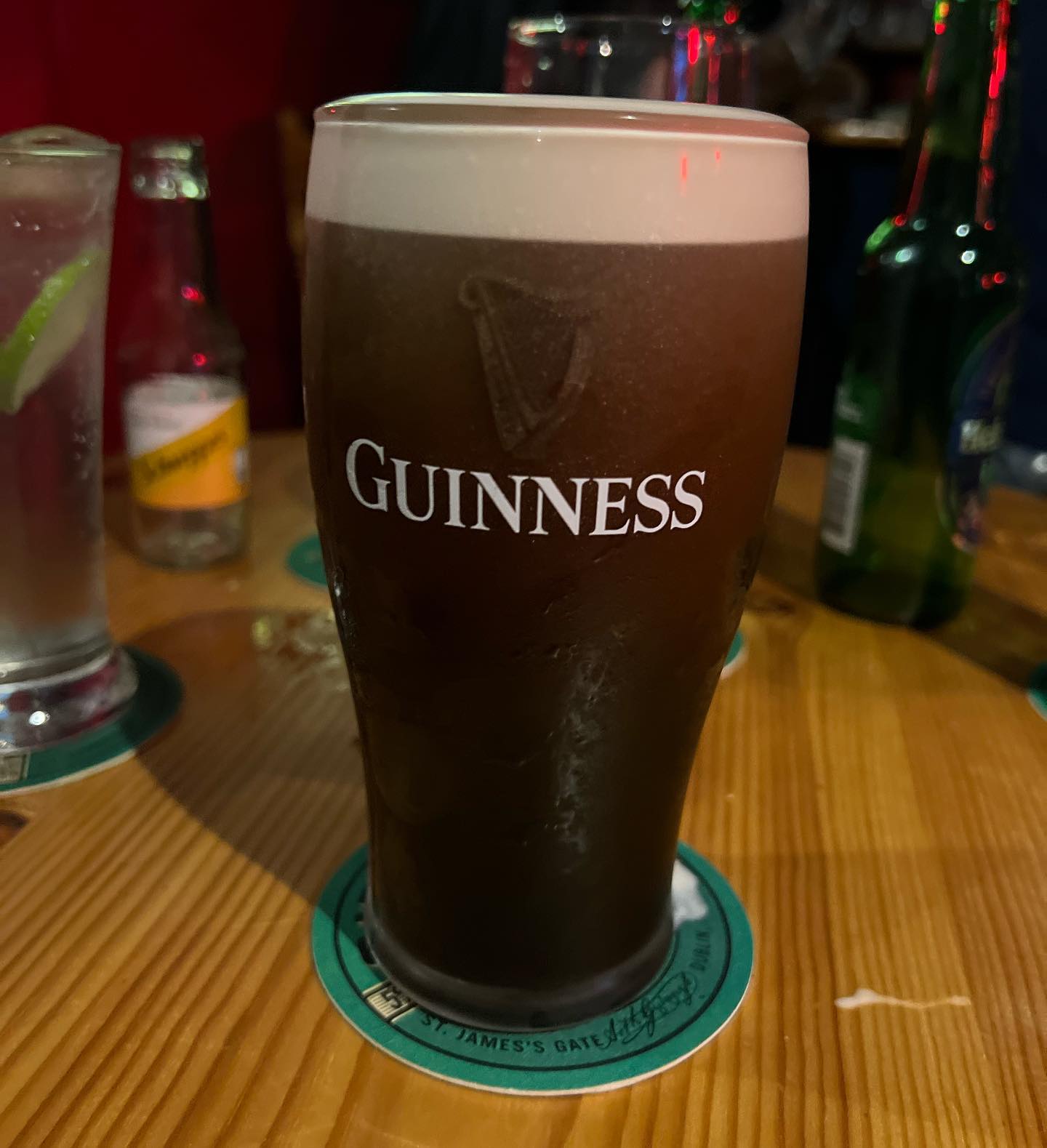 Saturday night pints!