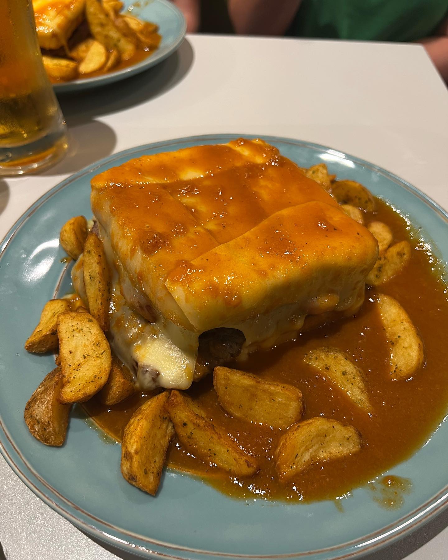 Not quite as nice as Brasão! But will suffice now as my once every five years Francesinha! FYI @alexandrecanijo @diogo.mend @fkesyn @tiagopacheco25