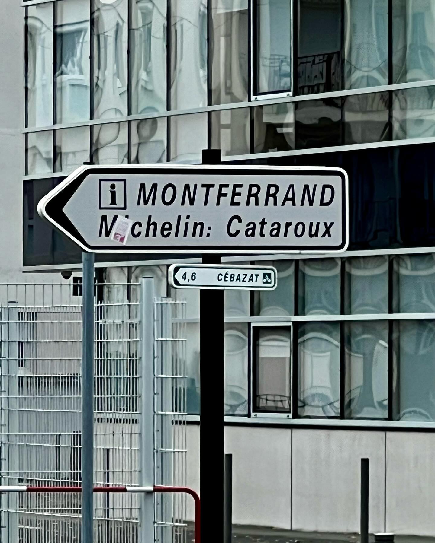 Ici Ici c'est Montferrand! Went to the home Bibendum aka the Michelin Man (and the food bible!!!) which is right next to the Stade Marcel Michelin and the home of ASM Claremont Auvergne rugby